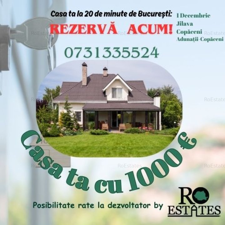 RATE LA DEZVOLTATOR 11500EURO