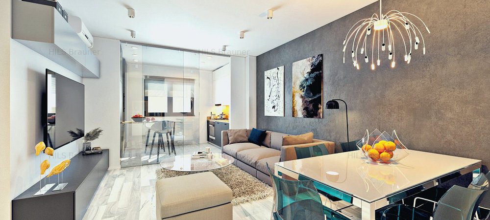 Apartament 2 camere | LUX | HILS Brauner - imaginea 0 + 1