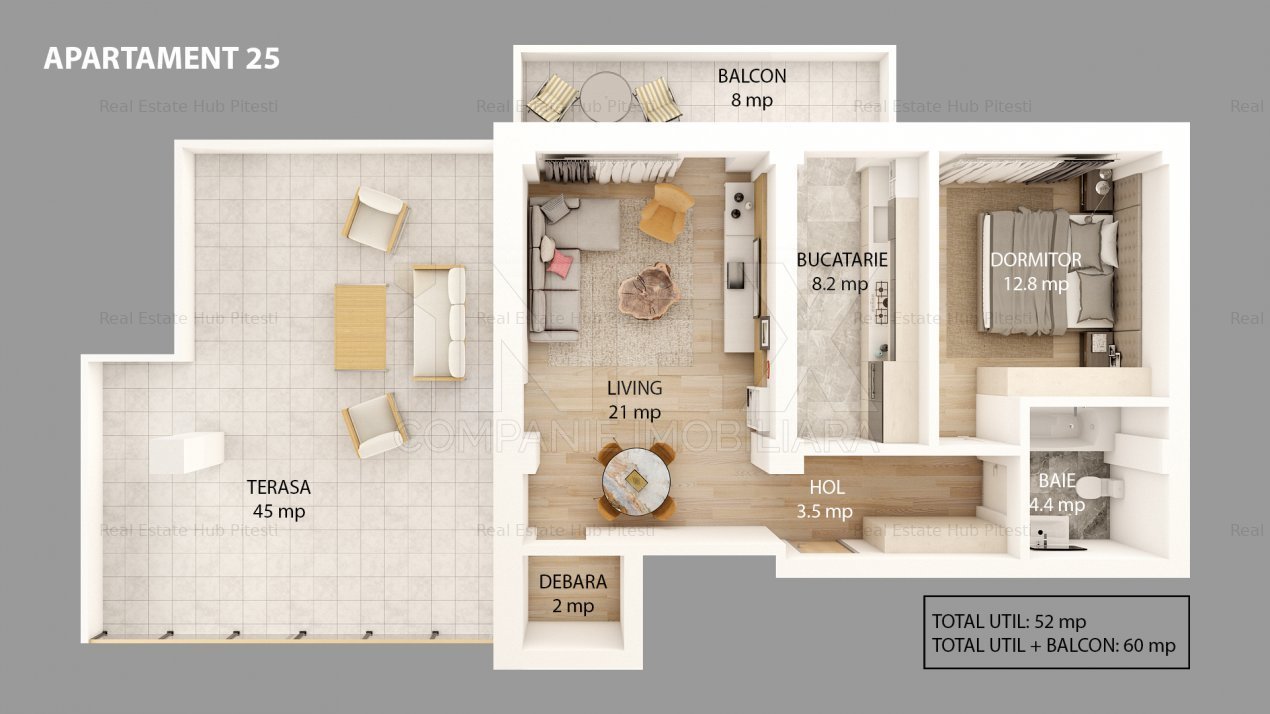 Apartament Penthouse Gavana | Bloc Nou | Comision 0% - imaginea 1