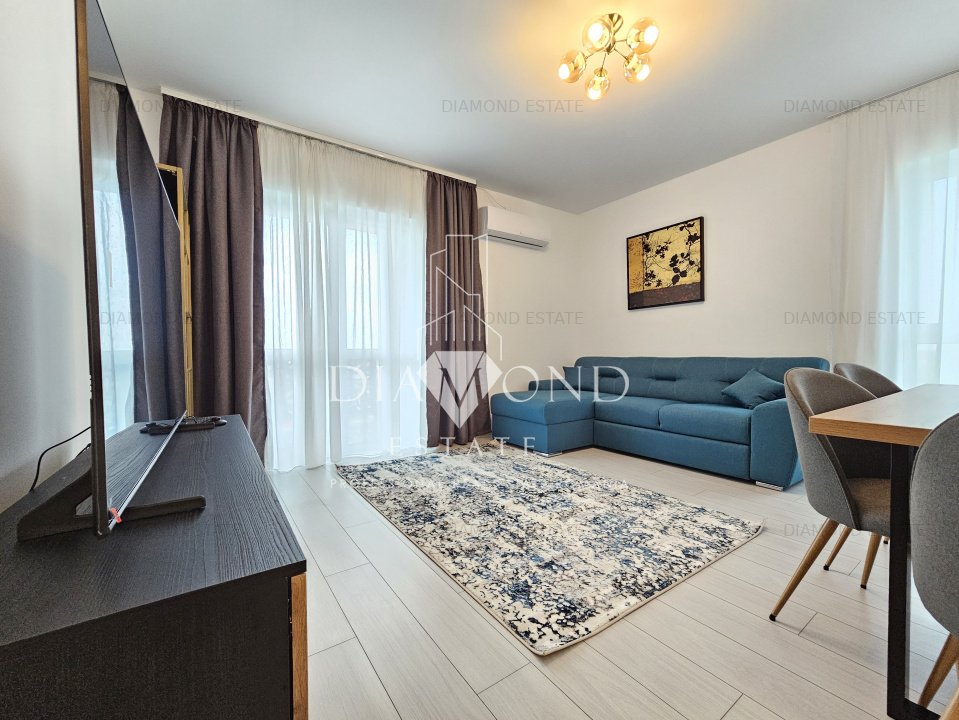 Prima inchiriere! Totul nou! 3 camere, 2 bai, parcare subterana, boxa, Bridge 7