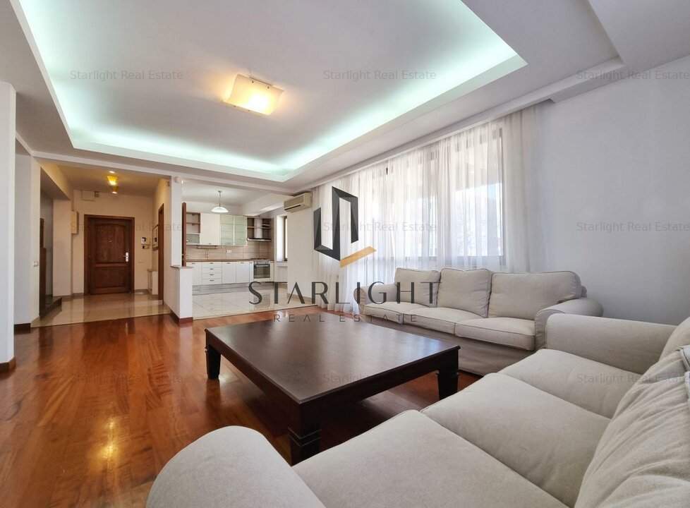 Dorobanti | For Rent spacious 4-bedroom duplex penthouse | Underground Parking
