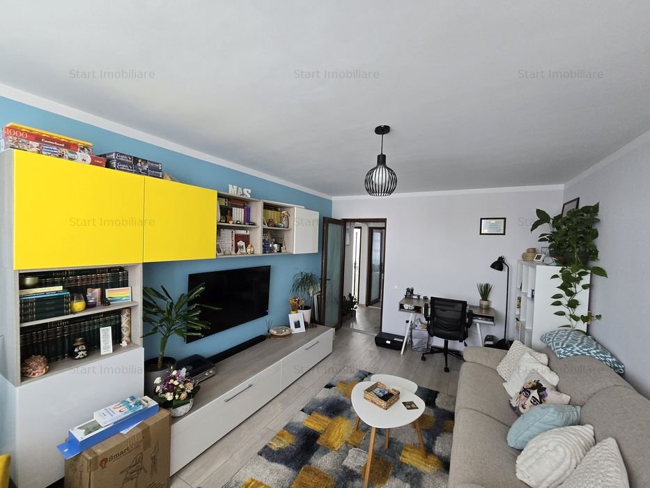 Apartament 3 camere, renovat, mobilat