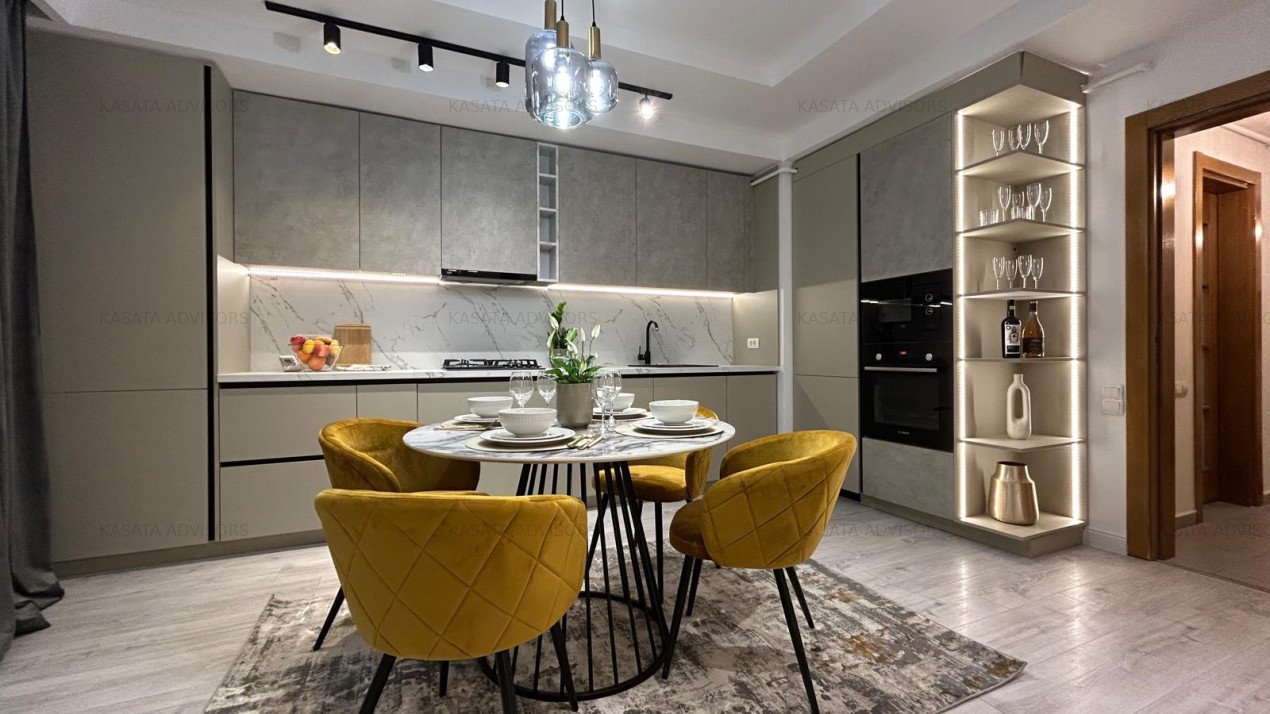 2 camere I Cosmopolis I 61 mp I mobilat si utilat lux I parcare