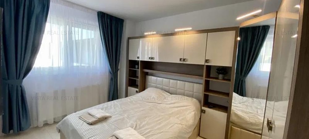 Apartament 2 camere, mobilat complet, bloc nou, zona Noua - imaginea 0 + 1