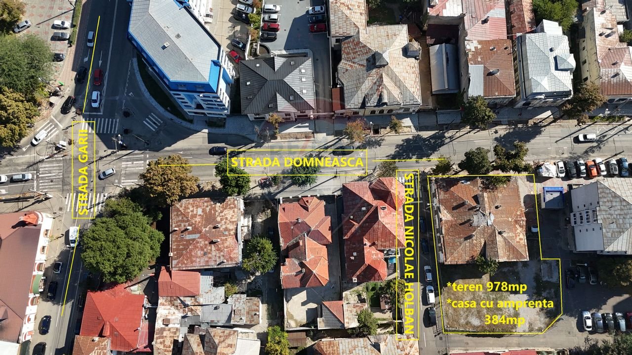 Casa cu teren de vanzare strada Domneasca Galati