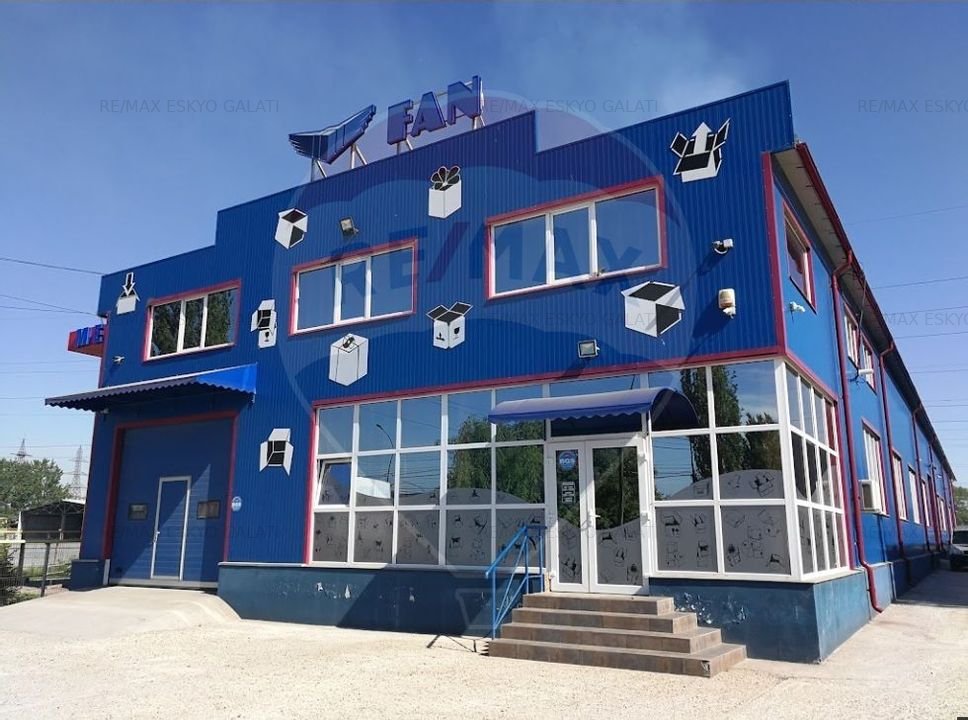 DE VANZARE - Hala industriala + birouri | Tirighina | Teren 9.533 mp