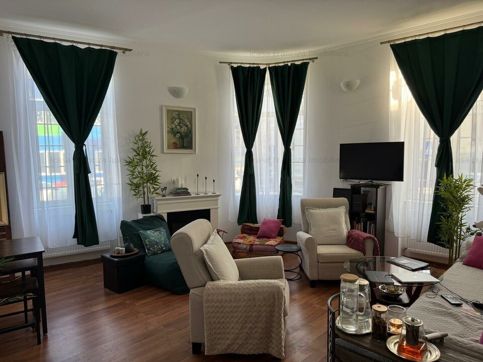 Unirii, metrou, 5 camere, mobilat, parter/2, ideal birou sau locuință, 155mp