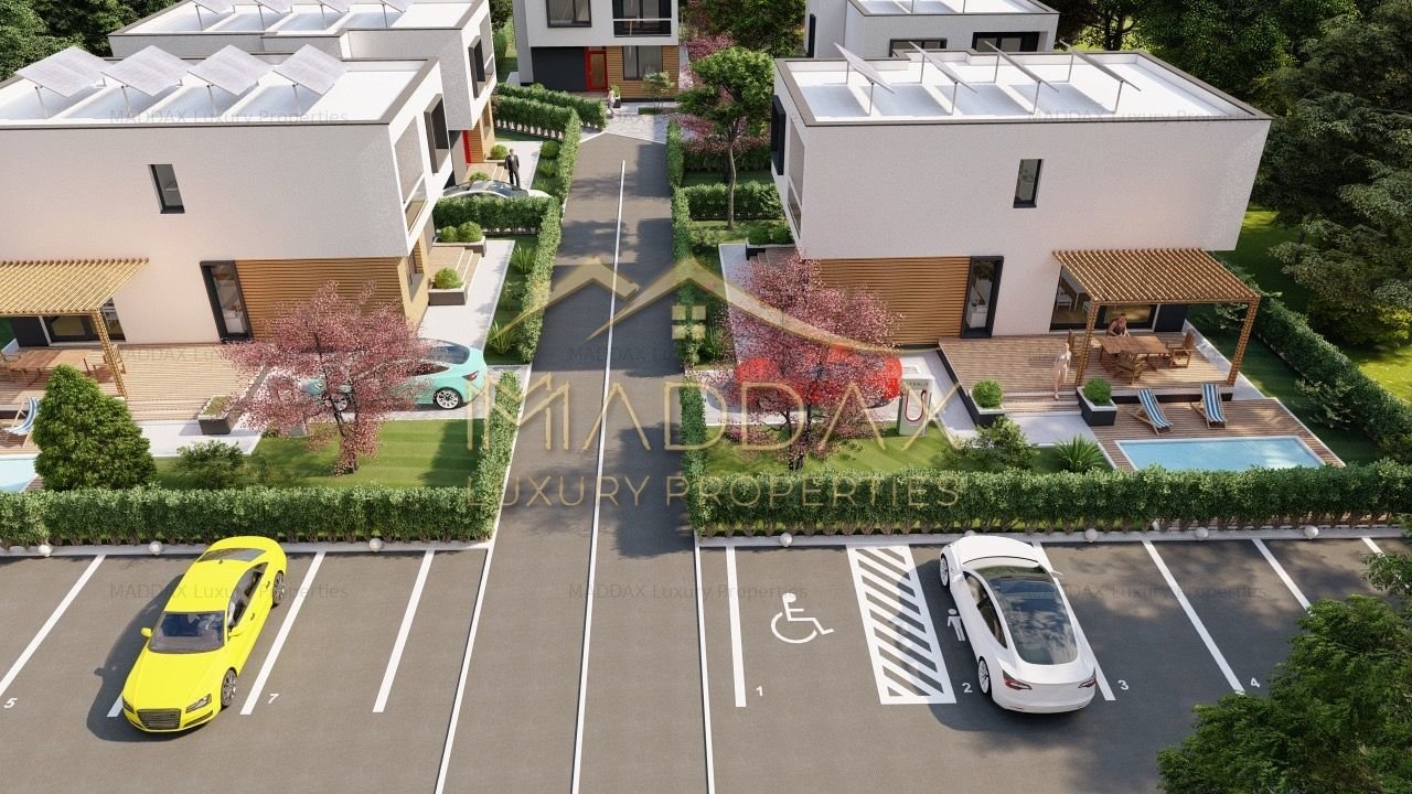 Vila individuala SMART_LUX//Panouri fotovoltaice//Corbeanca