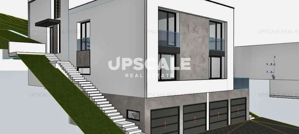 Duplex modern, 150mp s.u. , 400 teren, 2 garaje, VIVO ! 0%comision! - imaginea 0 + 1