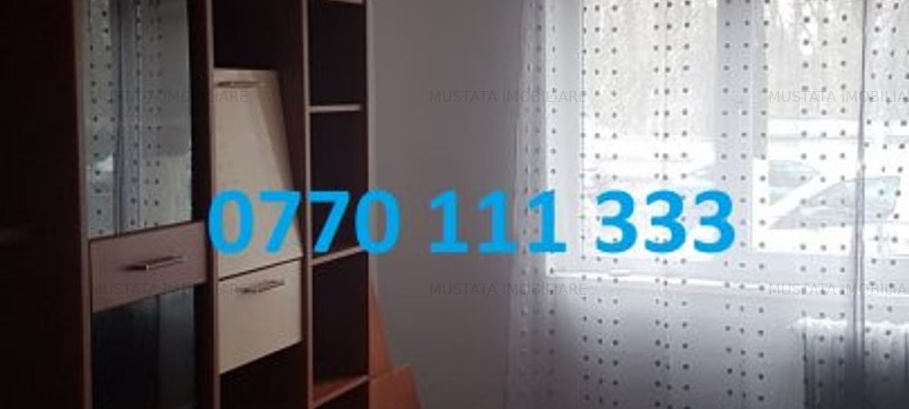 Apartament 2 camere confort 1 decomandat Viziru 3, parter cu balcon - imaginea 0 + 1