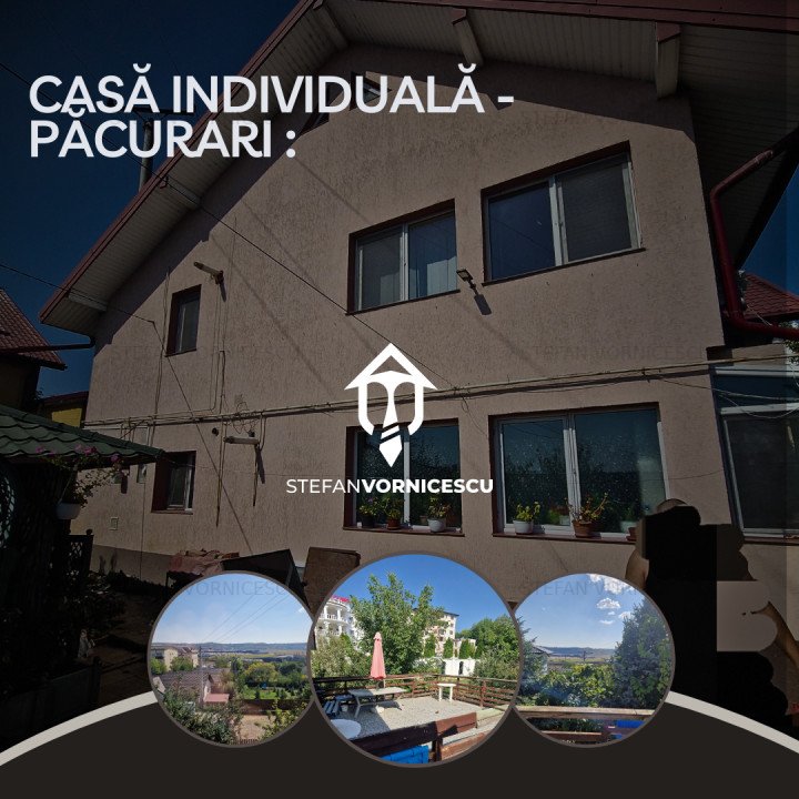 Casa individuala cu 7 camere de vanzare in Pacurari - Comision 0%!