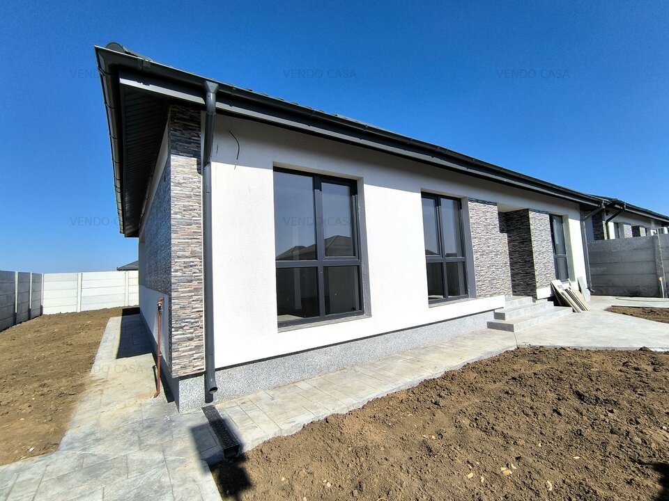 Vilă parter 4 camere+ Teren 380mp | Încălzire Pardoseală COMISION 0%