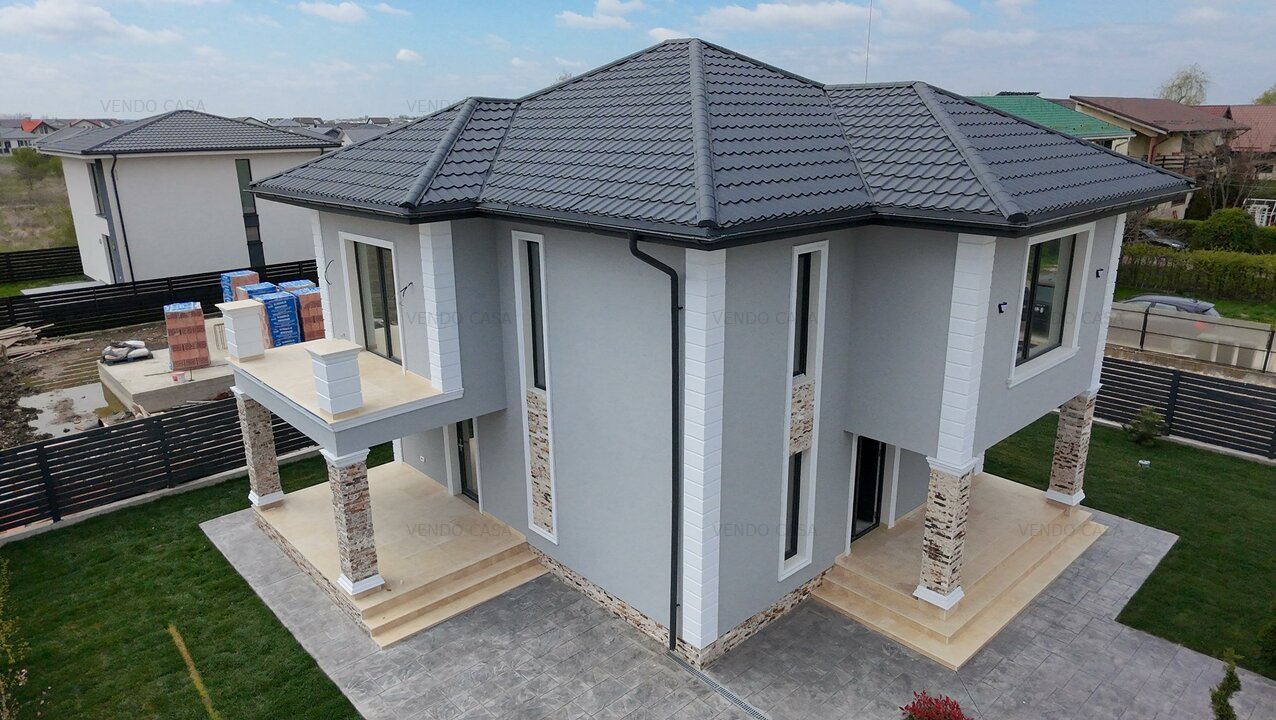 Vilă elegantă, P+1, cu finisaje la alegere și toate racordările DÂRZA