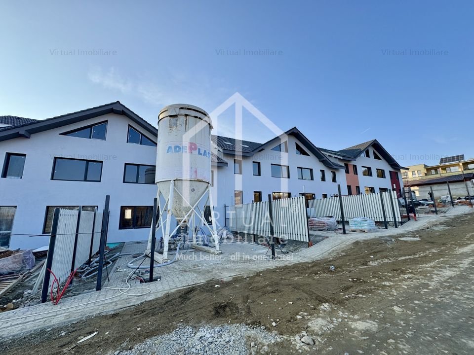 Casa 5 camere, curte de 76 mp | constructie noua | la CHEIE
