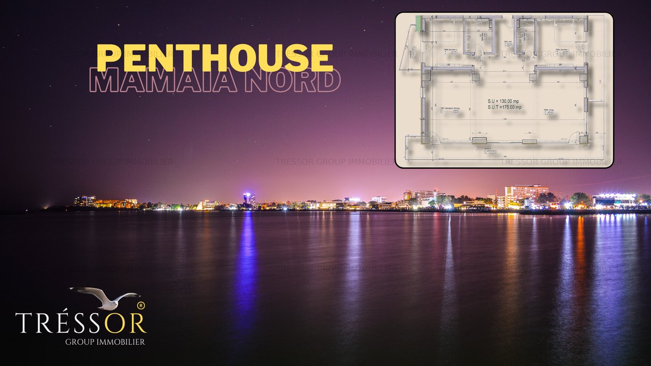 Penthouse Mamaia Nord ☀ Frontal la mare
