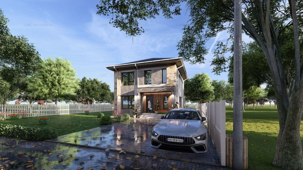 Vile moderne lângă pădure 700 mp teren, fără comision, direct de la dezvoltator