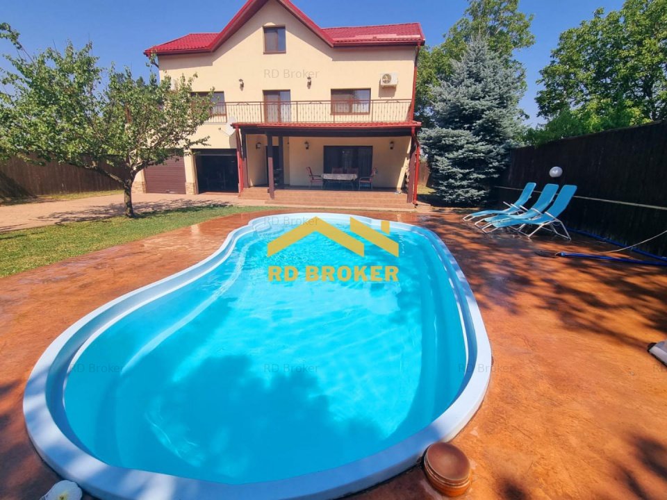 vanzare casa individuala 268 mp cu piscina 921 mp teren si utilitati