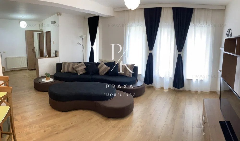 Duplex de inchiriat pe 2 nivele, mobilat utilat modern, 2 parcari, in zona Terra