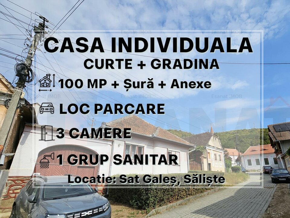 Casa deosebita in Gales, Curte, Gradina, Anexe, Sura |VIDEO