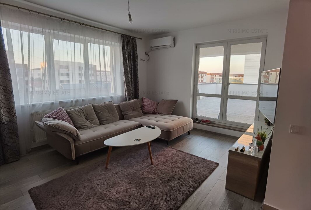 Apartament cu 3 camere + terasa 68mp, Mobilat, Metrou Dimitrie Leonida