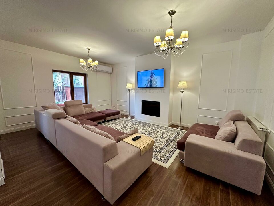 Vila individuala P+2+M cu 6 camere/250 mp utili/mobilata/Metrou Dimitrie Leonida