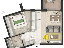 Apartament de vânzare 2 camere în Cluj-Napoca, Marasti