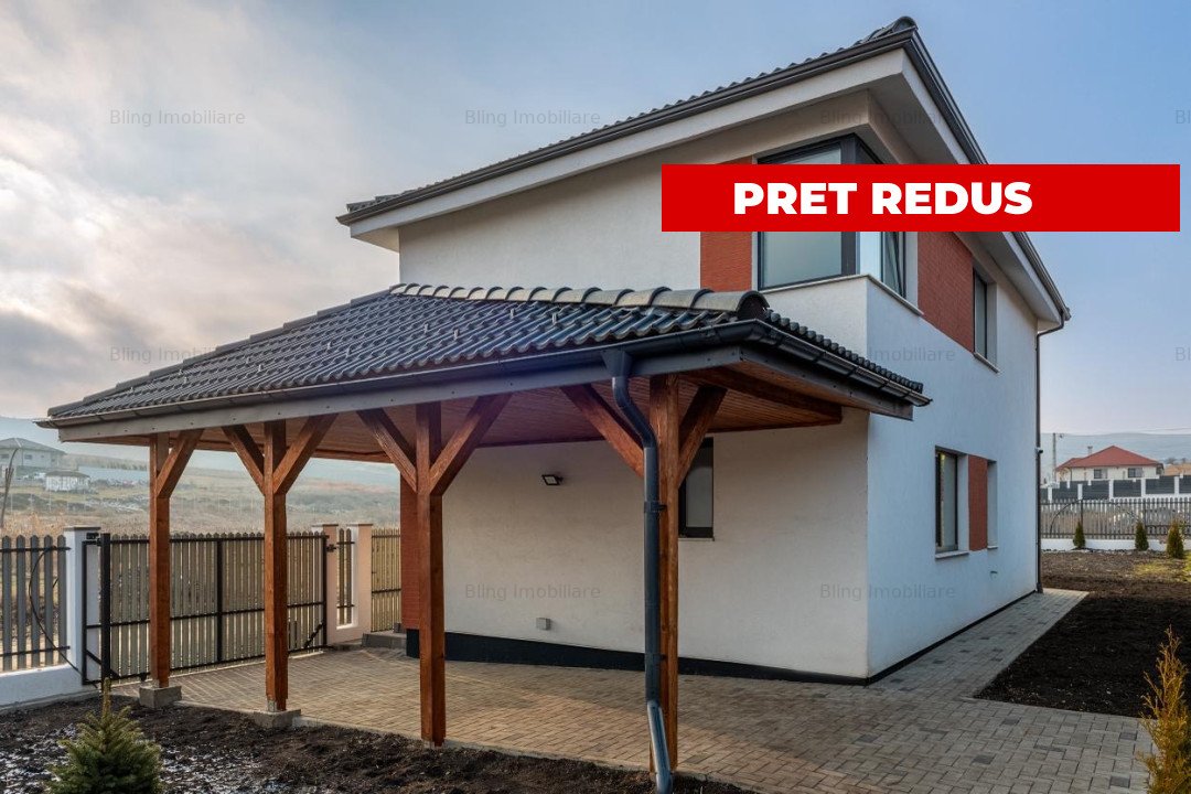 Pret Redus!Casa individuala,5 camere,112mp utili,teren 300mp,Campenesti