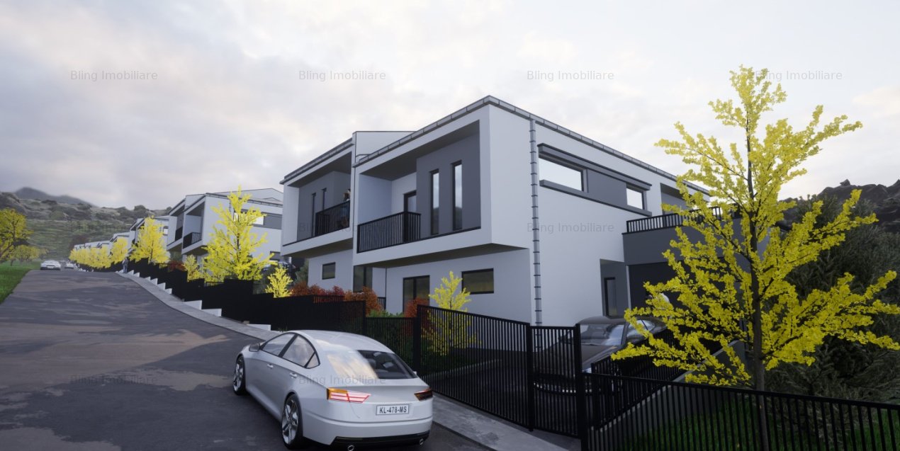 Duplex Finisat cu garaj, 120mp utili, 270mp utili curte