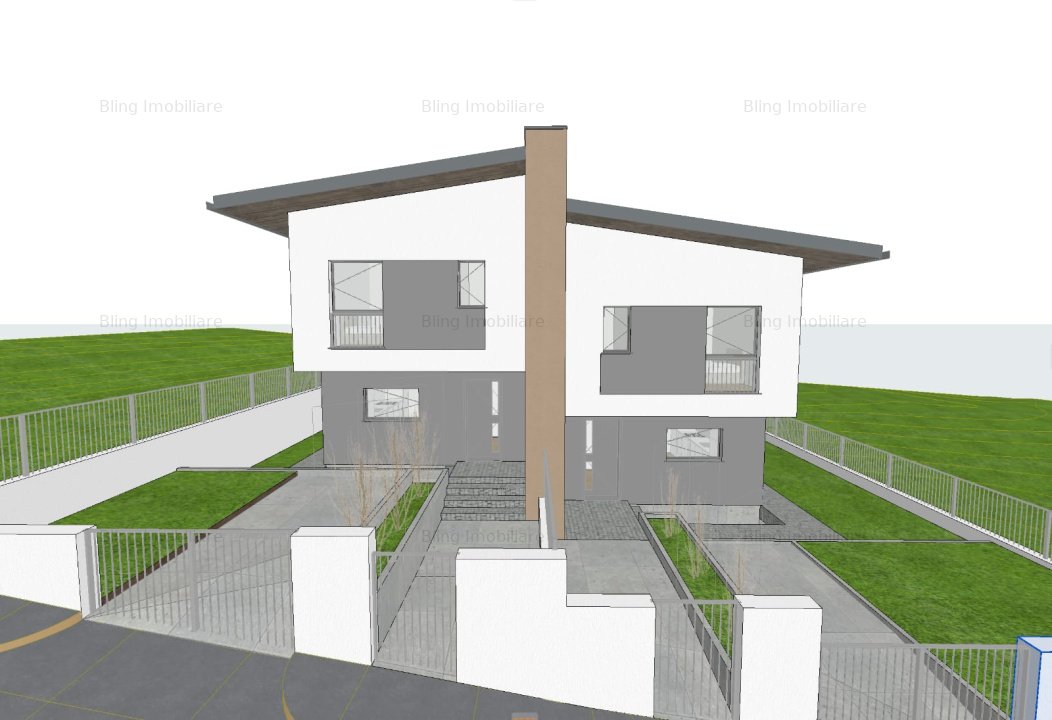 Casa duplex - 170 mp utili - 4 camere - 550 mp teren - zona Tautiului, Floresti!