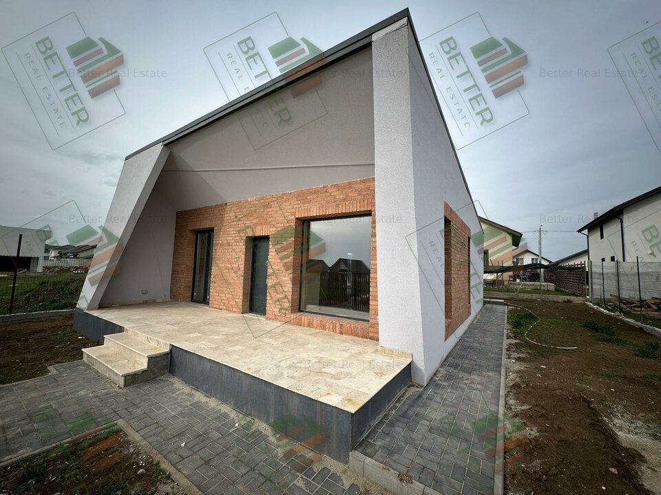 Casa Moderna - Parter - 3 Camere - 2 bai