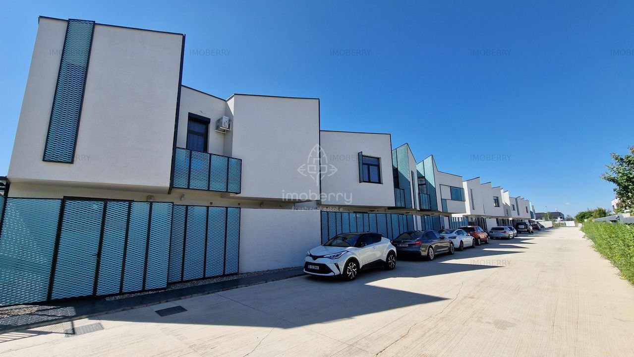 Ansamblu privat | Casa 4 camere | 3 bai | Parcare | Toate utilitatile