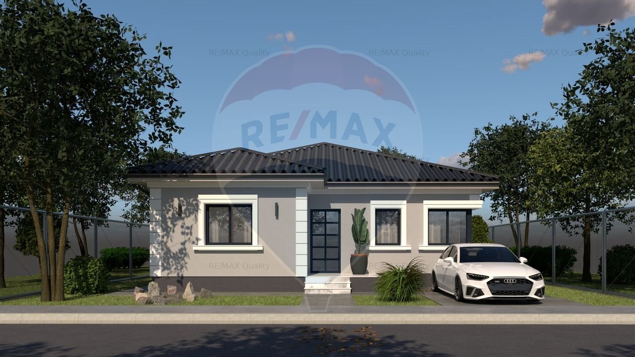 Casa noua, 3 camere, teren 370 mp - Comuna Berceni