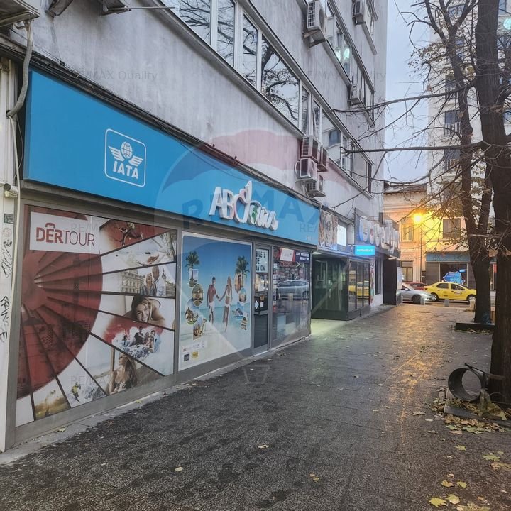 Spatiu comercial de inchiriat 133mp zona Rosetti/Romana
