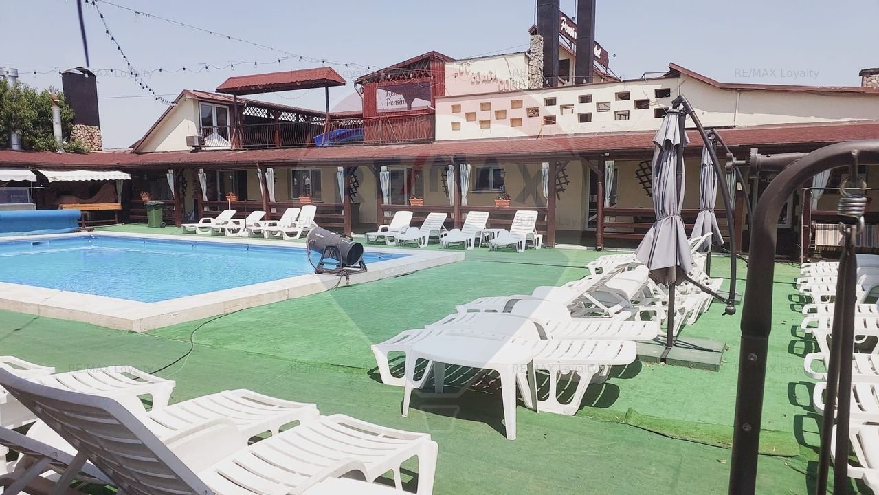 AFACERE LA CHEIE LANGA BUCURESTI / Pensiune cu 24 camere de vanzare