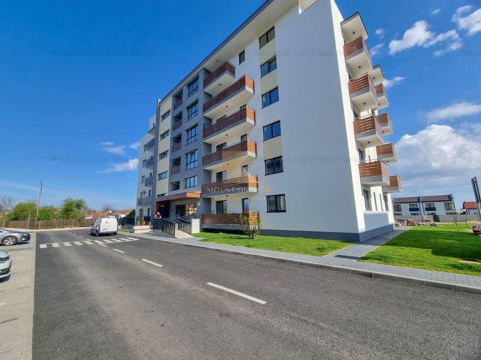 Apartament nou | 2 camere decomandat | semi-mobilat | Rasnov Radsor
