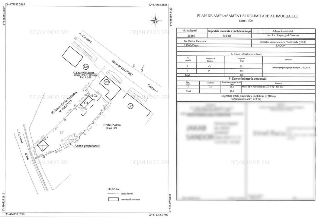 De vânzare casă pe un teren de 923 de metri pătrați în Zagon!