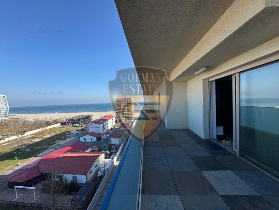 Penthouse 4 camere vedere la mare Mamaia Nord Marina Surf Residence parcare