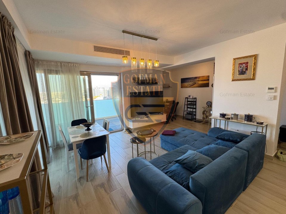 Penthouse 4 camere vedere la mare Mamaia Nord Marina Surf Residence parcare