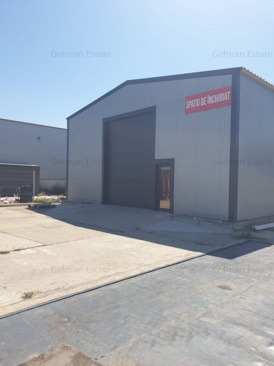 Hala NOUA 375 mp de inchiriat OVIDIU CONSTANTA depozitare/productie/service auto
