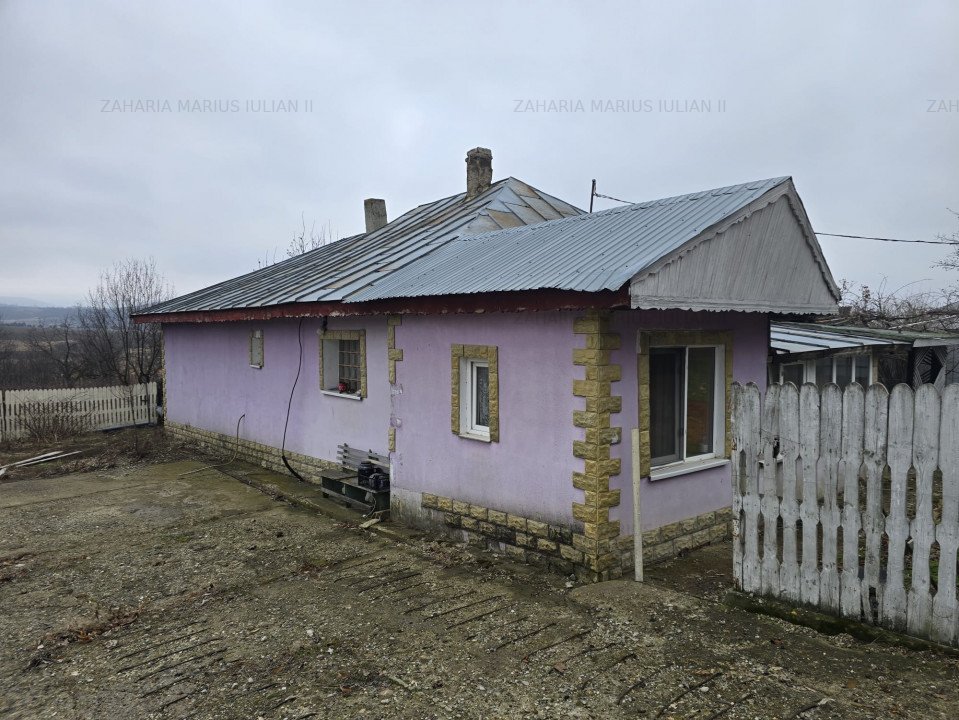 Casa de vanzare cu 5000 mp teren in Parincea cu livada si iaz
