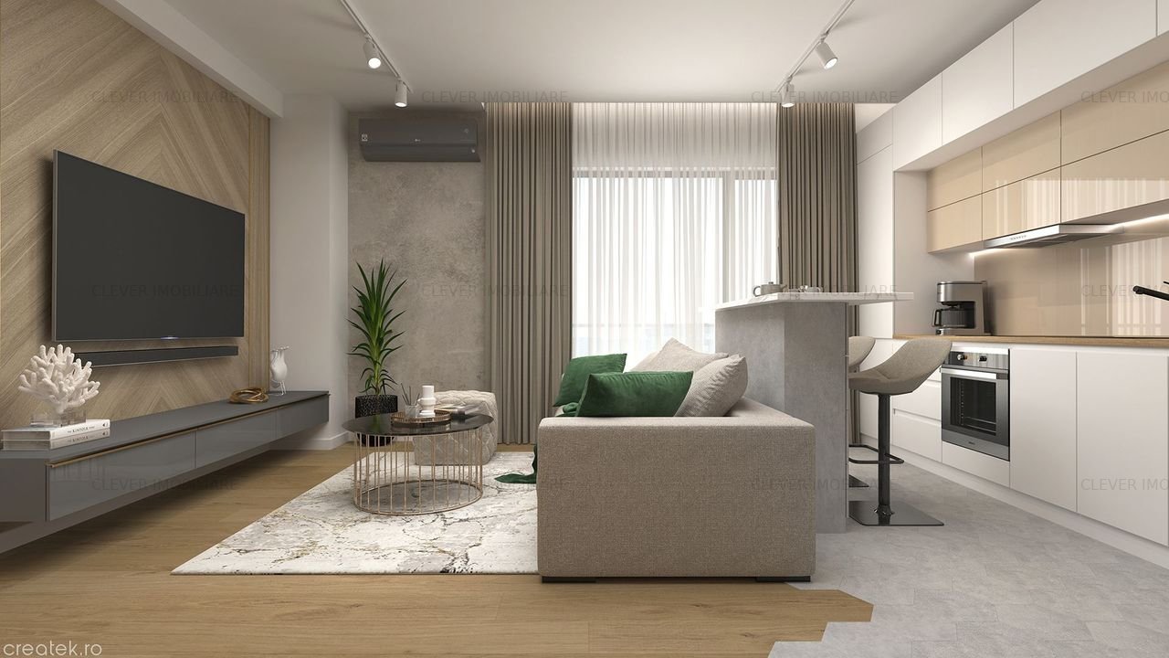 Promo Apartament 2 camere la pret de Garsoniera Th. Pallady