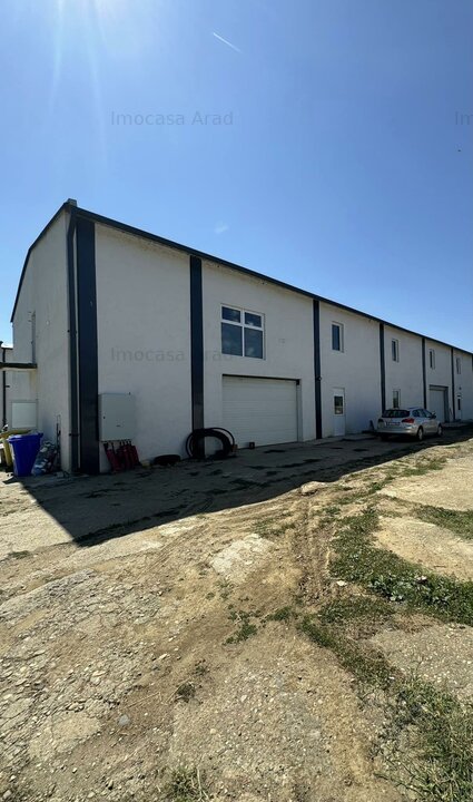 La 15 km din oraș Arad propunem hale de închiriat.
