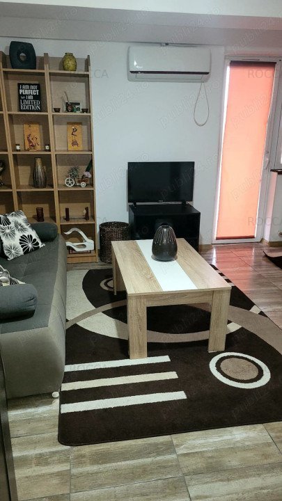 Garsoniera decomandata, centrala, balcon, zona Brancoveanu