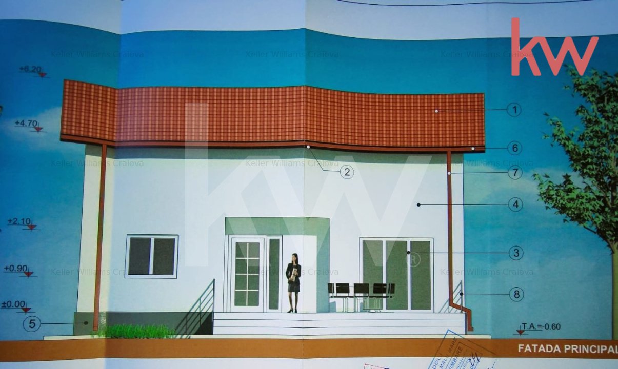 Casa la rosu, 155 mp utili, Malu  Mare