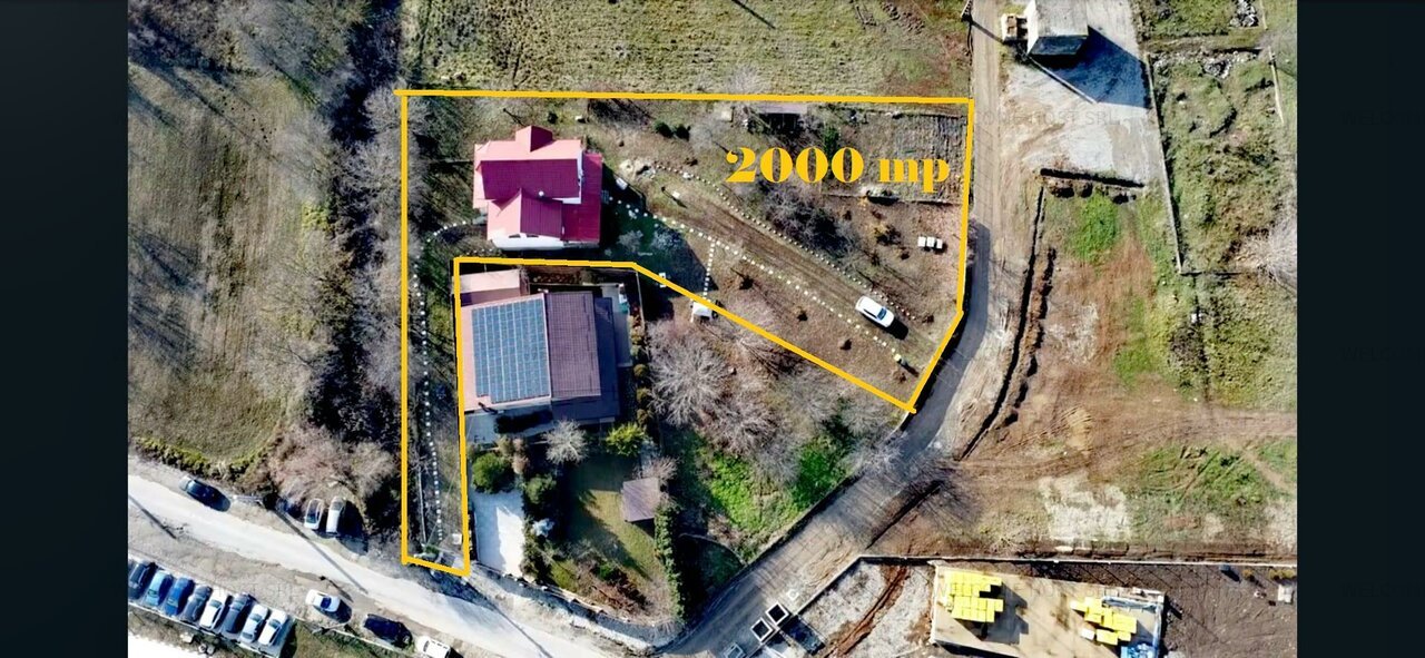 Casa 304 mp s.d., 2000 mp ter, langa Padurea Snagov