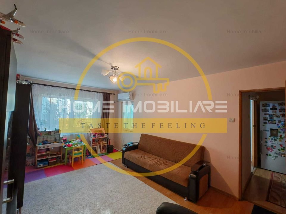 Apartament 2 camere, decomandat, et 1/4, 58 mp, Dancu-Iasi