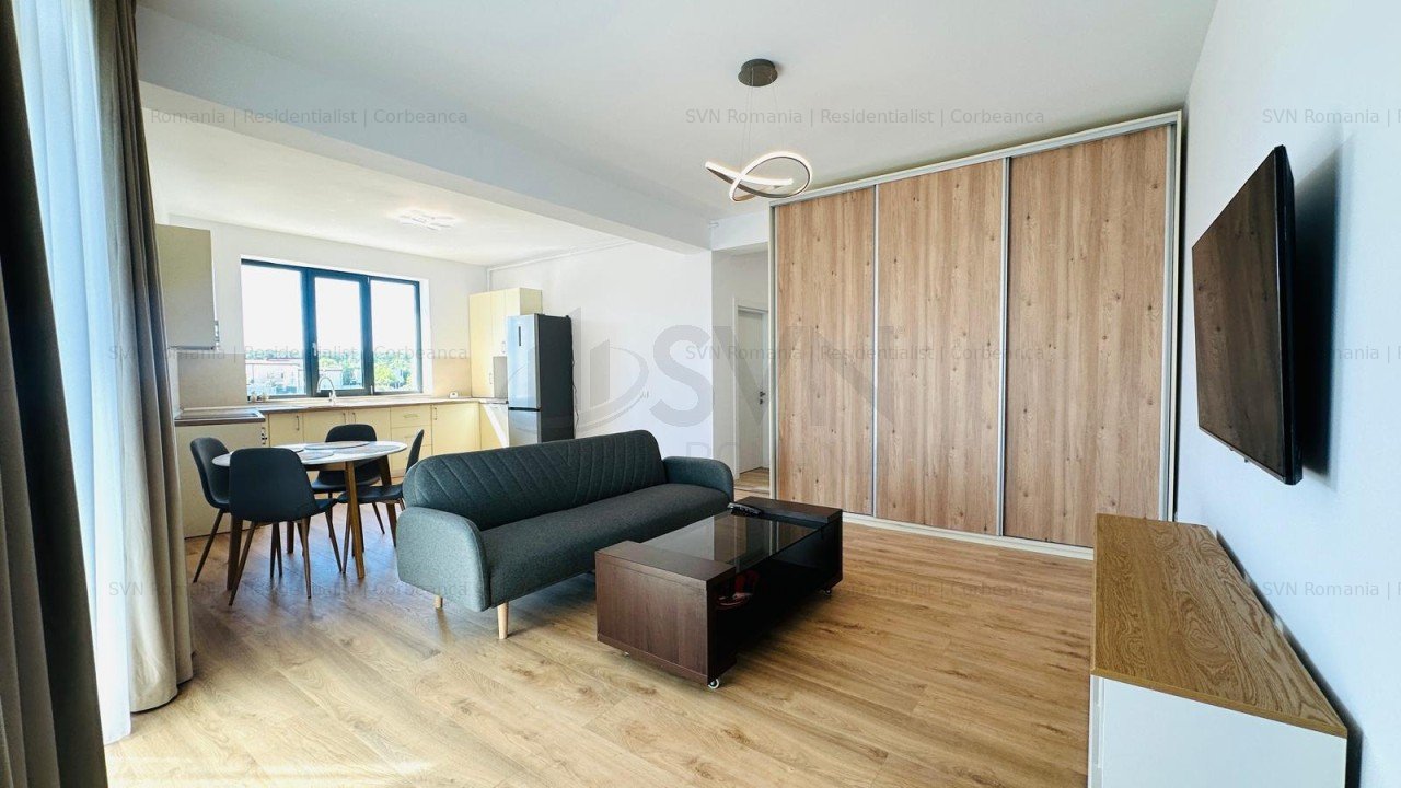 REA1019972 Apartament 2 camere centru Corbeanca
