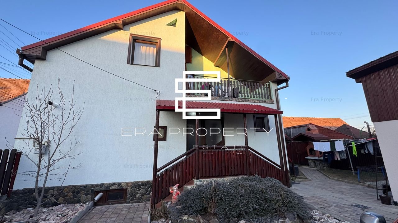 Casa Individuala cu 250 mp Teren | 180 mp Utili | 4 Dormitoare | Garaj |