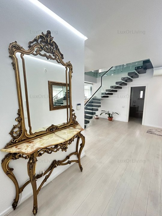 Penthouse Deosebit Lux Primaverii Complet Mobilat Dispus pe 2 Etaje