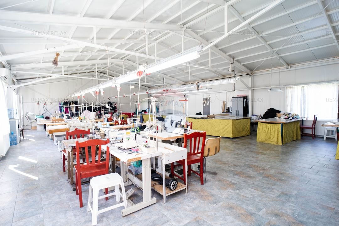 Hala Productie/Depozitare 200mp de inchiriat, Visan - Iasi